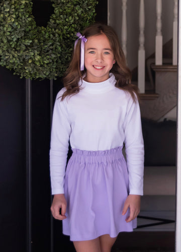 Basics Blakely Knit Skirt, Lavender