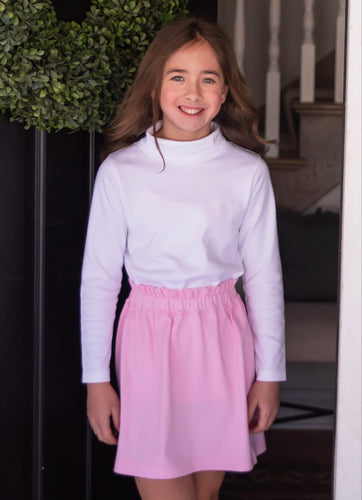 Basics Blakely Knit Skirt, Light Pink
