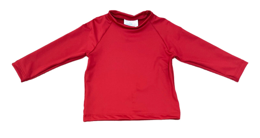 Sammy Rash Guard - Red, Patriotic Stripes (Ready to Ship)
