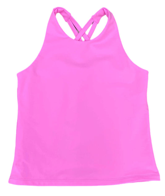 Cross Back Cotton Candy Top - Athleisure (Ready to Ship)