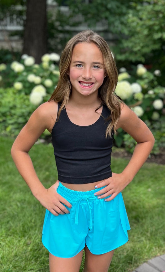 Butterfly Shorts BE, Bright Blue (Ready to Ship)