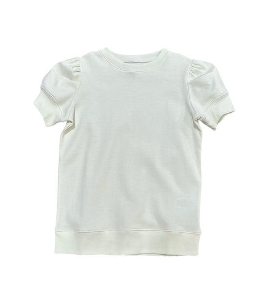 Cream Puff Short Sleeve Top BE