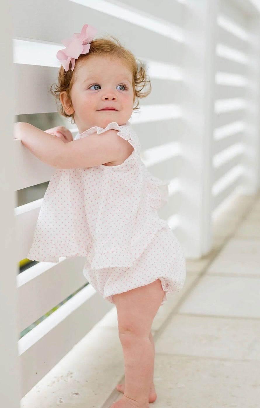 NATALIE BLOOMER SET-GAUZE PINK DOT ONLINE