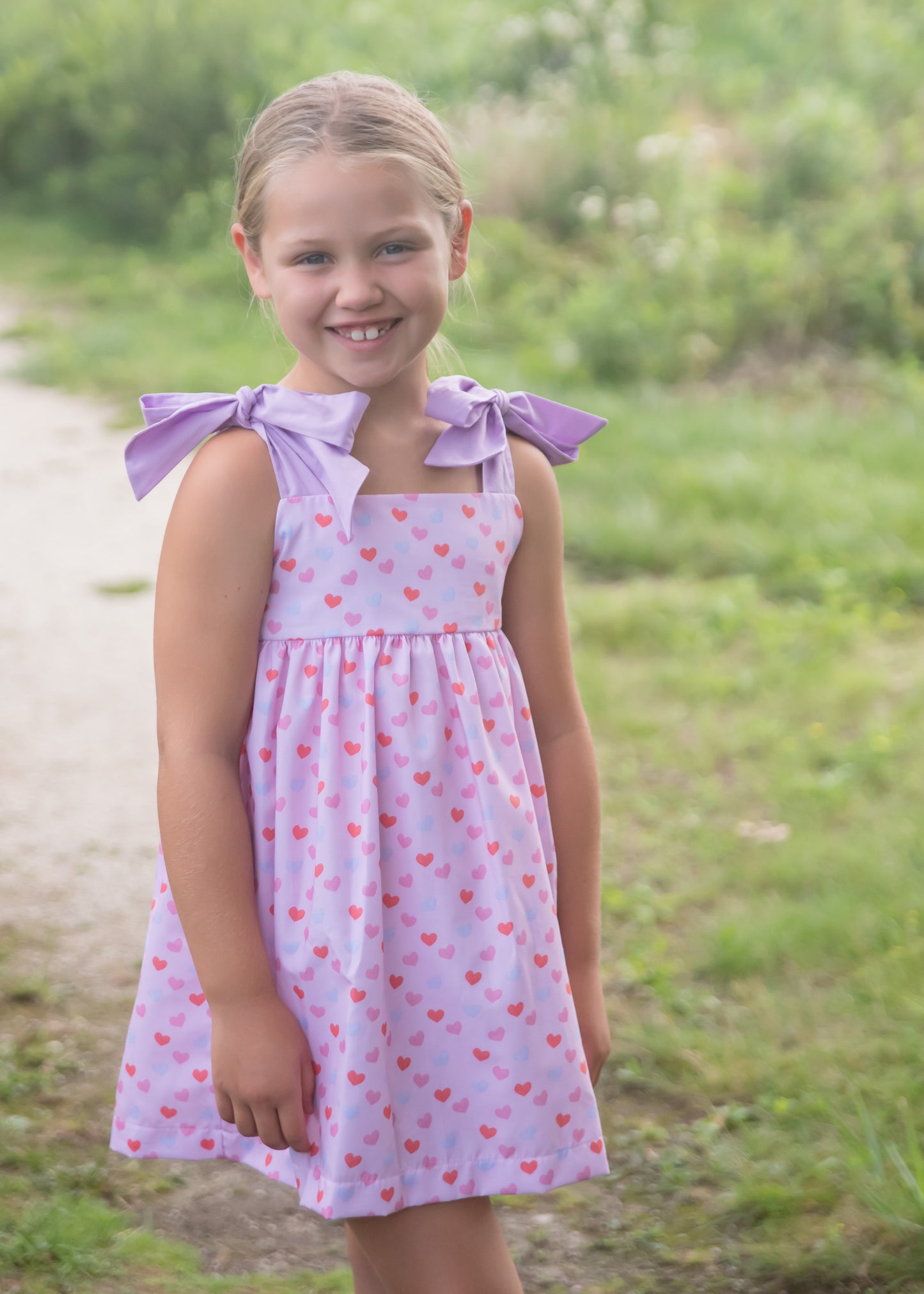 Thea Dress, Happy Hearts