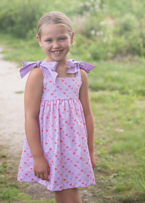 Thea Dress, Happy Hearts