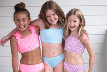 Two Piece Swim, Blue Eyelet BE
