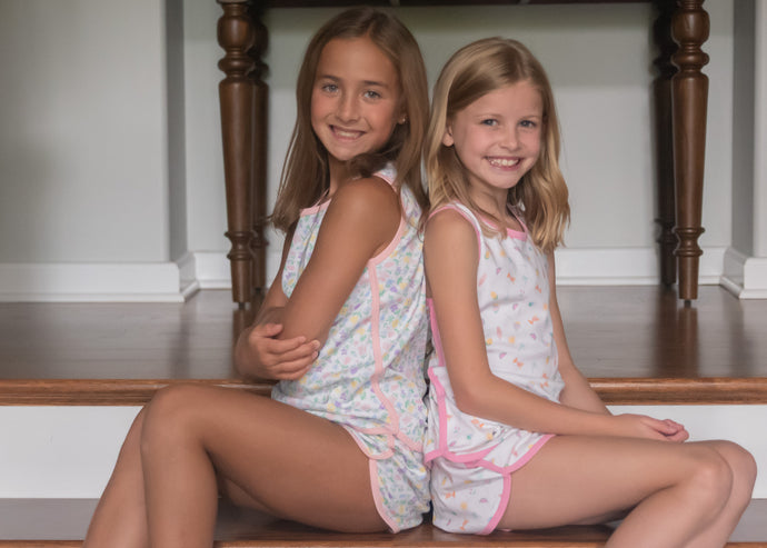 Tank/Lounge Set, Full Bloom