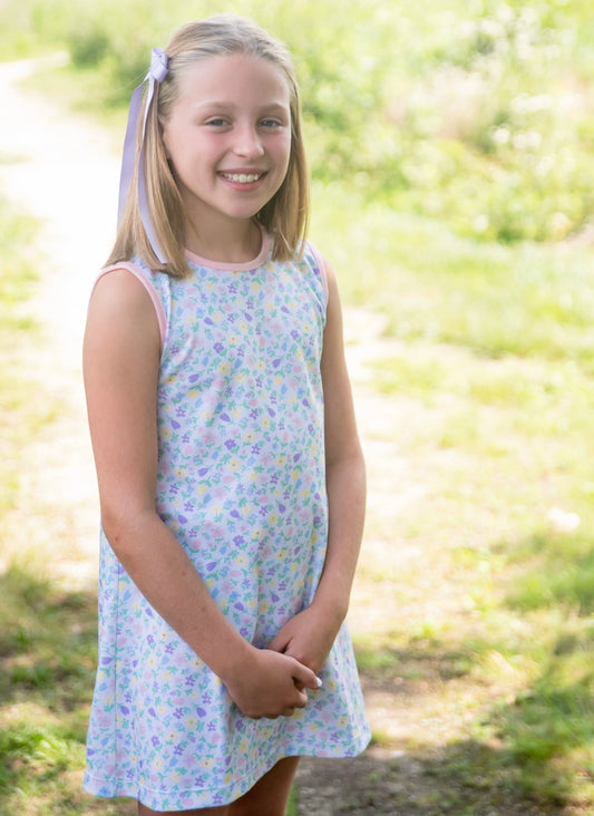 Knit Play Dress, Full Bloom