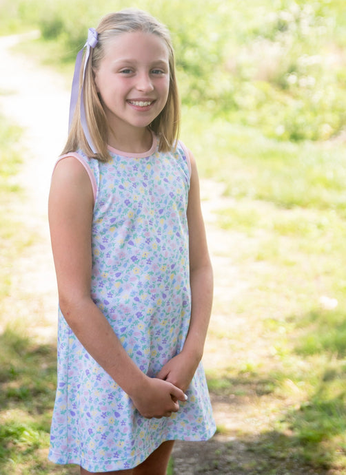 Knit Play Dress, Full Bloom