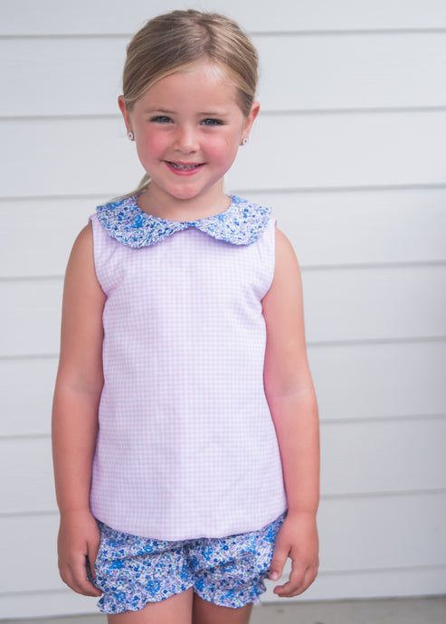 Maisy Bloomer/Banded Short Set, Maisy Floral