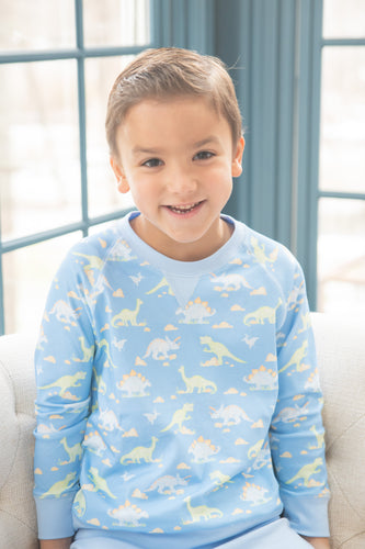 Sam Sweatshirt, Dinosaur Knit