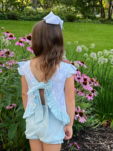Mae Bloomer Set - Put a Bow On It Knit (Ready to Ship)