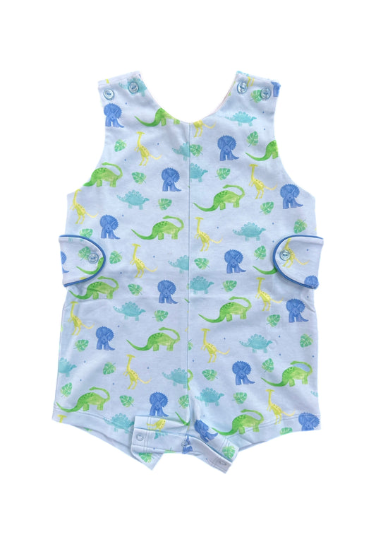 Reed Jon Jon, Dinosaur Knit (Ready to Ship)
