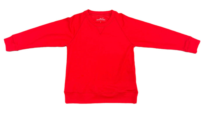 Basics Sidney Knit Sweatshirt, Red