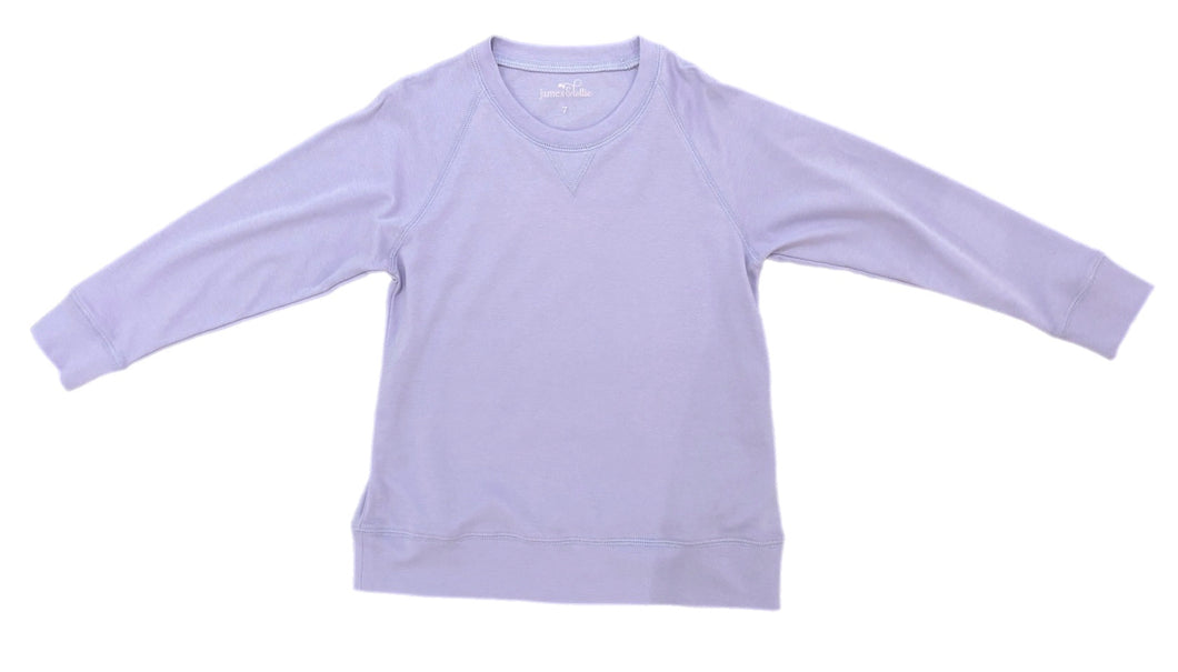 Basics Sidney Knit Sweatshirt, Lavender