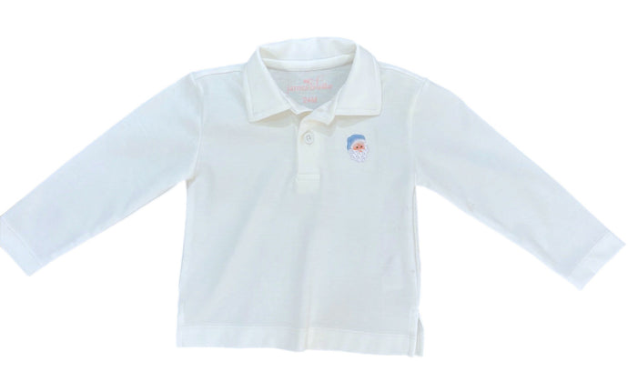 Long Sleeve Polo, Letters to Santa Knit