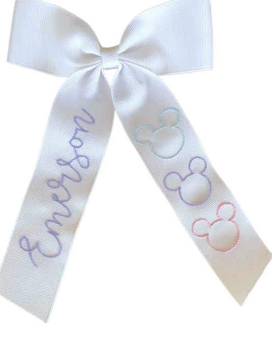 Mouse Long Bow, Name- Dreamers Collection