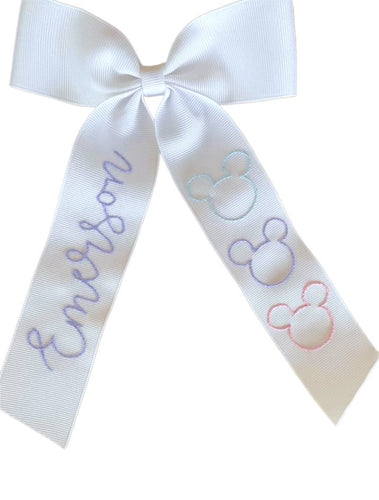 Mouse Long Bow, Name- Dreamers Collection