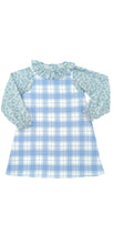 Ruffle Neck Top, Ella Floral (Ready to Ship)
