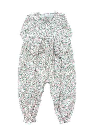 Isla Knit Long Bubble, Bows of Holly (Ready to Ship)