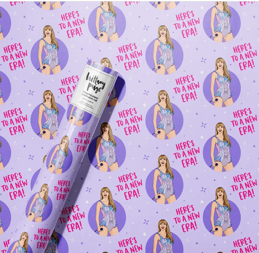 New Era Wrapping Paper, Lotties Version (Ready to Ship)