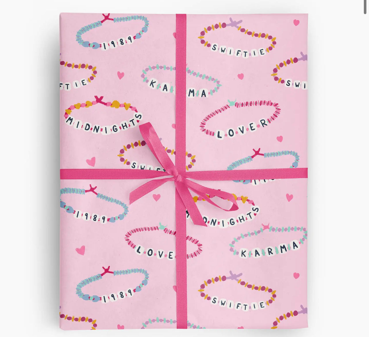 Friendship Bracelet Wrapping Paper, Lotties Version (Ready to Ship)