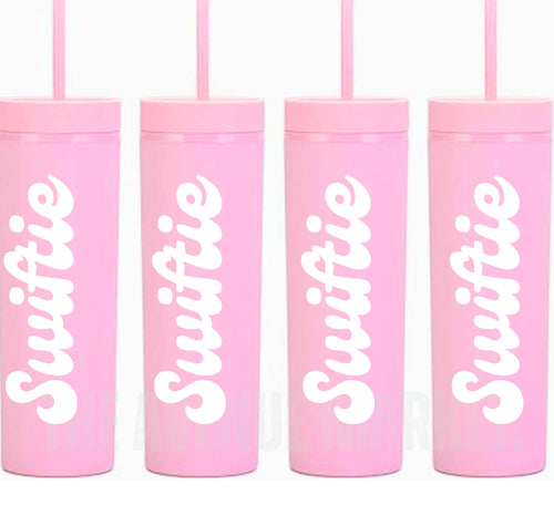 Swiftie Pink Tumbler, Lotties Version Preorder