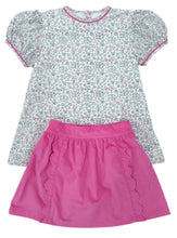 Kate Skirt Set, Flora Floral (Ready to Ship)