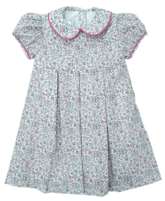 Penny Pleat Dress, Flora Floral