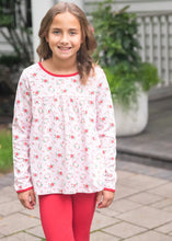 Greta Knit Legging Set, Christmas Floral