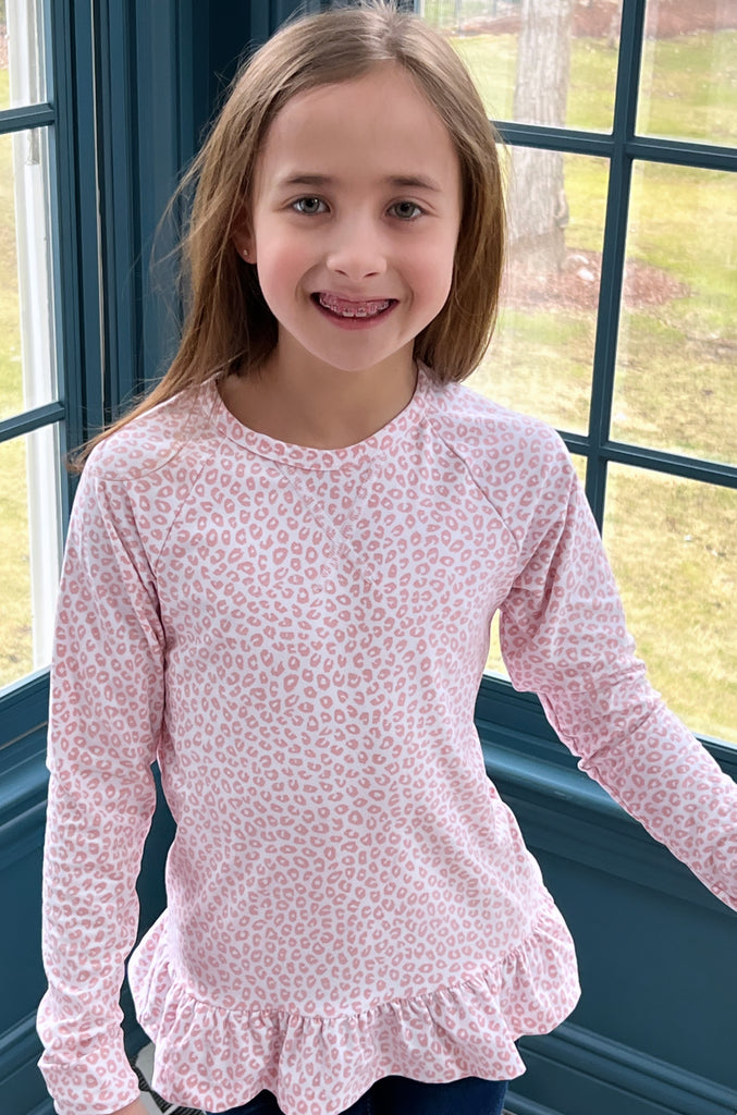 James & Lottie Girls Pastel Thea Dress with Pink Ties - Bouquets & Bows