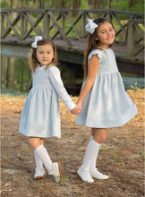 Savannah Scalloped Jumper, Blue Cord