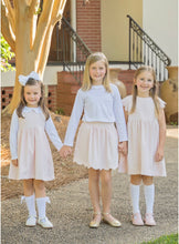 Savannah Scalloped Jumper, Pink Cord