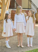 Sadie Cap Sleeve Dress, Pink Cord