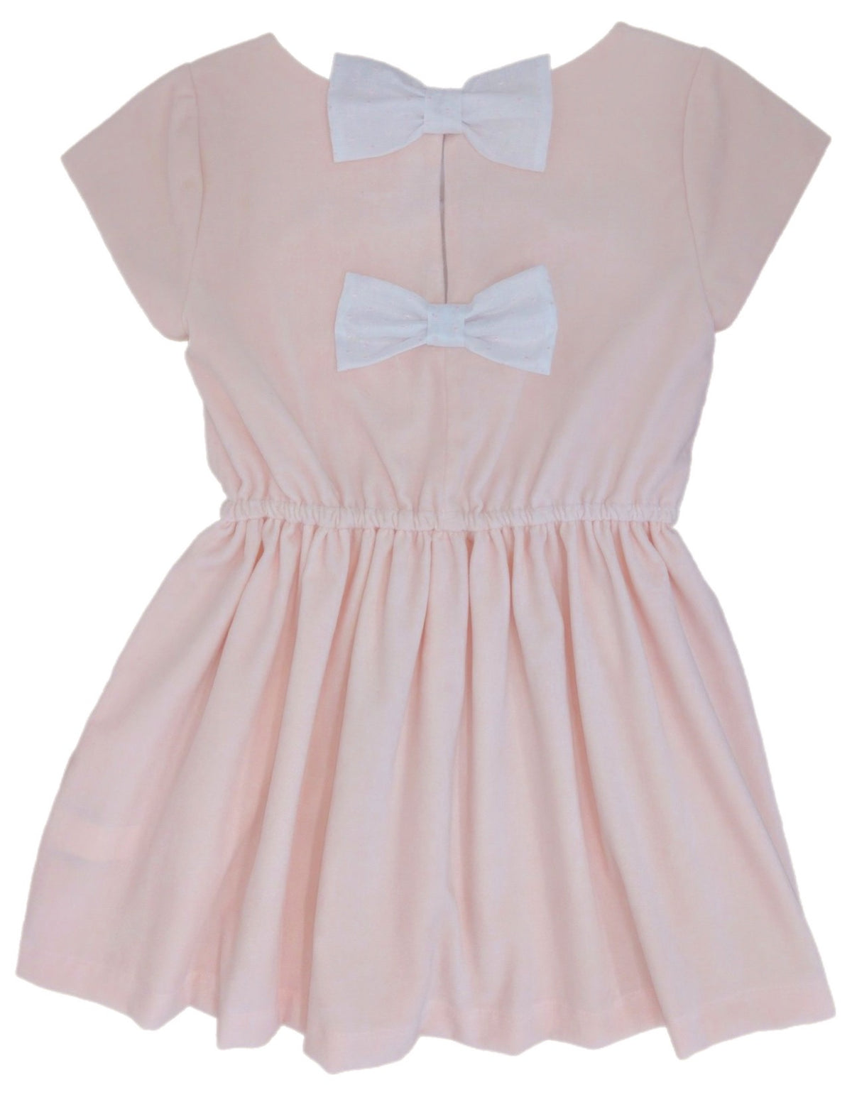 Stella Dress, Pink Velveteen