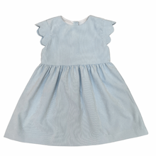 Sadie Cap Sleeve Dress, Blue Cord