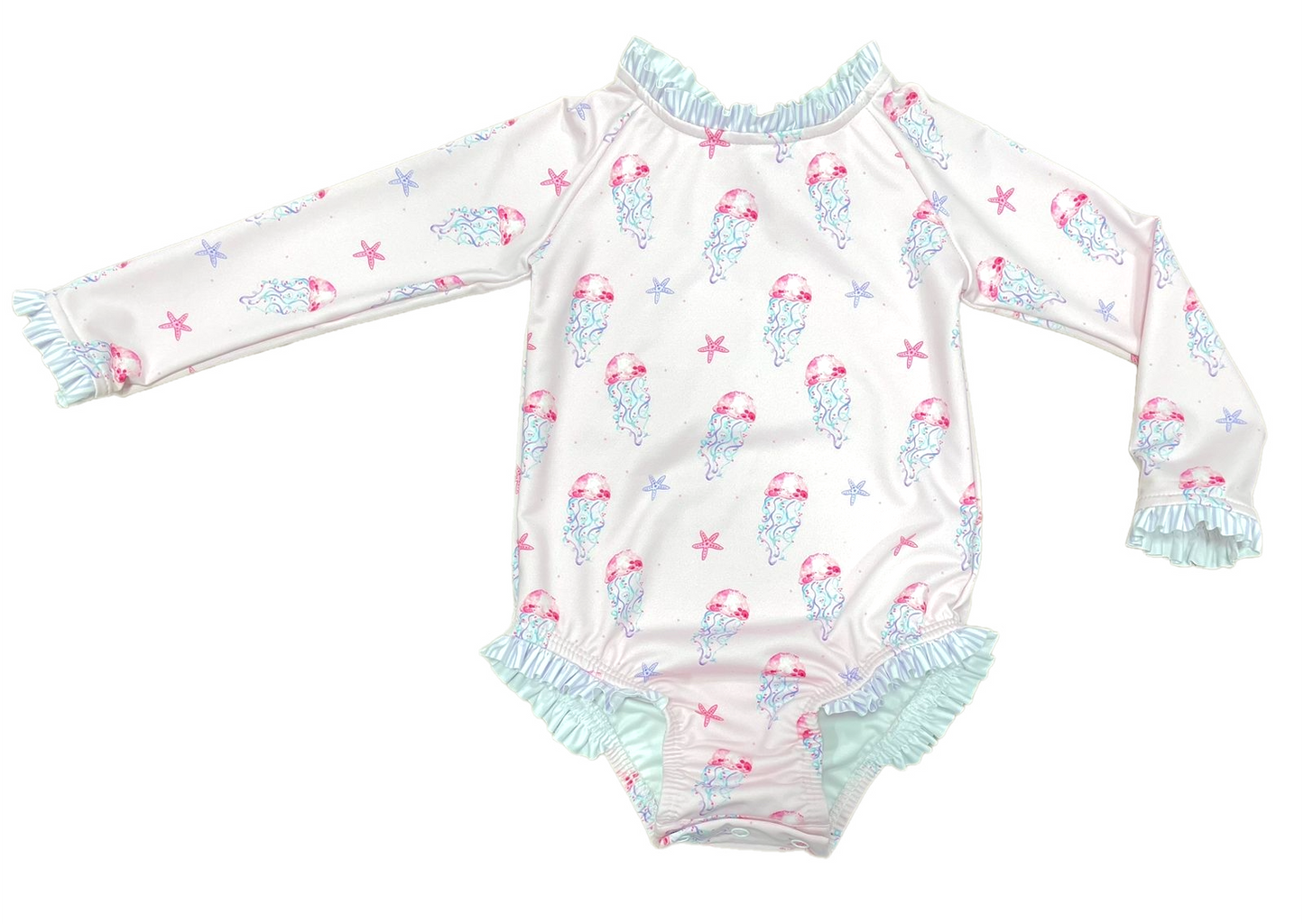 Leighton Rash Guard Swim, Jellyfish