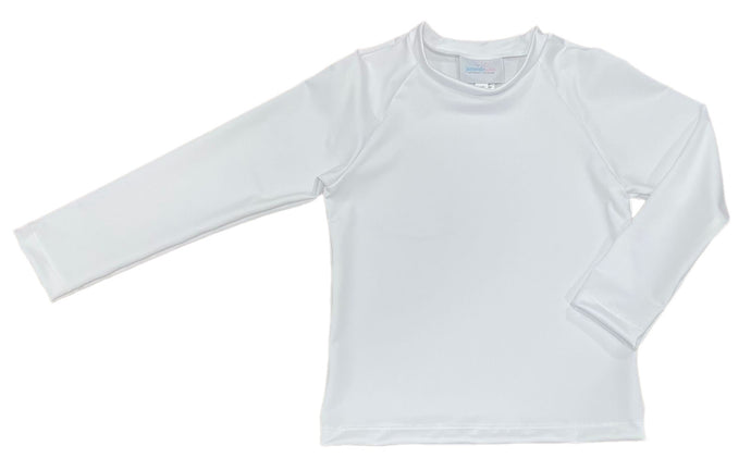 Sammy Swim Rash Guard, White