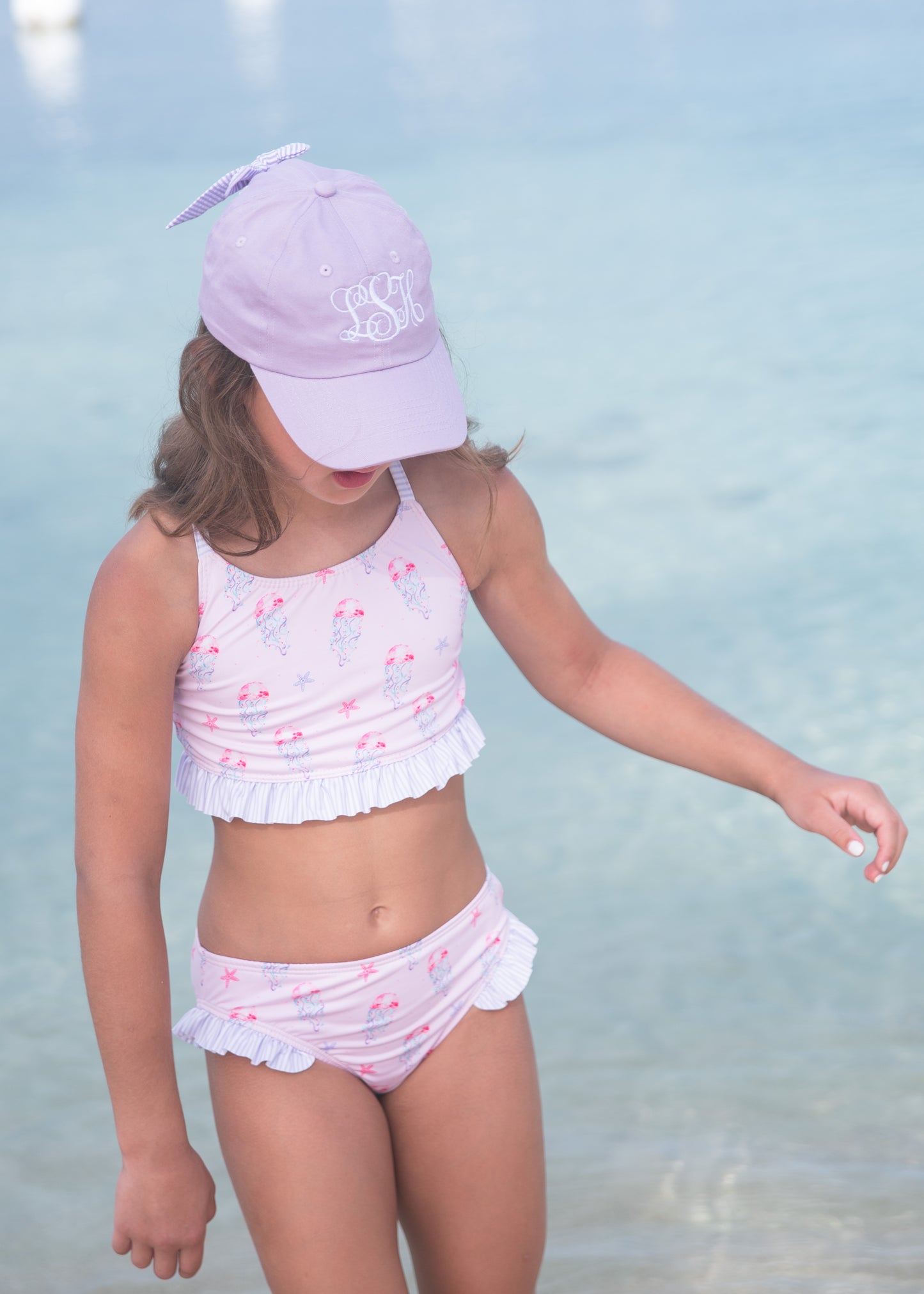 Lila Two Piece Swim, Jellyfish