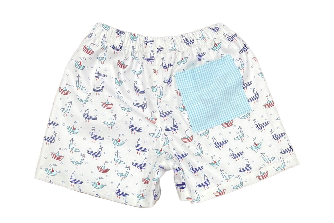 Conrad Shorts, Boats and Birds