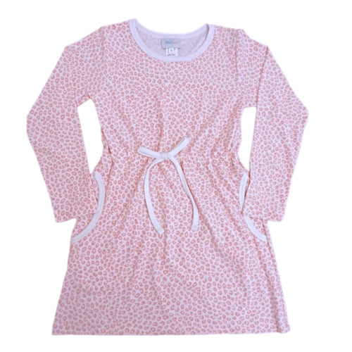 Camille Dress, Pink Cheetah