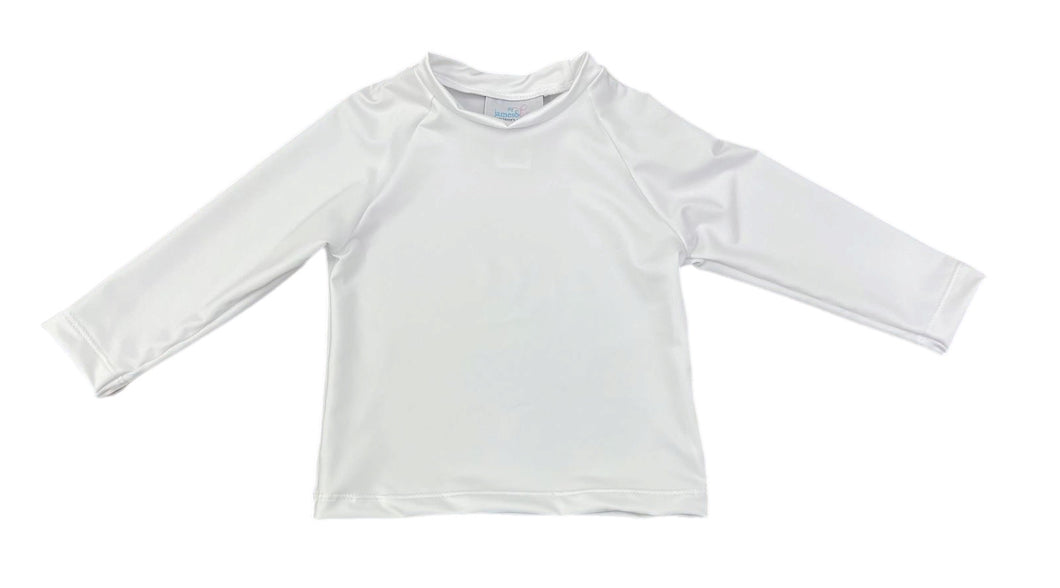 Sammy Rash Guard - White, Boys Set Sail (Ready to Ship)