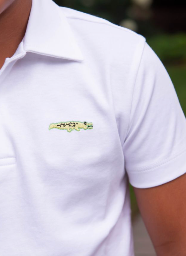 See you Later Alligator Knit- Alligator Polo online
