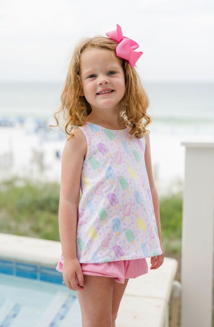 Sweet Summertime Knit- Sammy Banded Short Set online