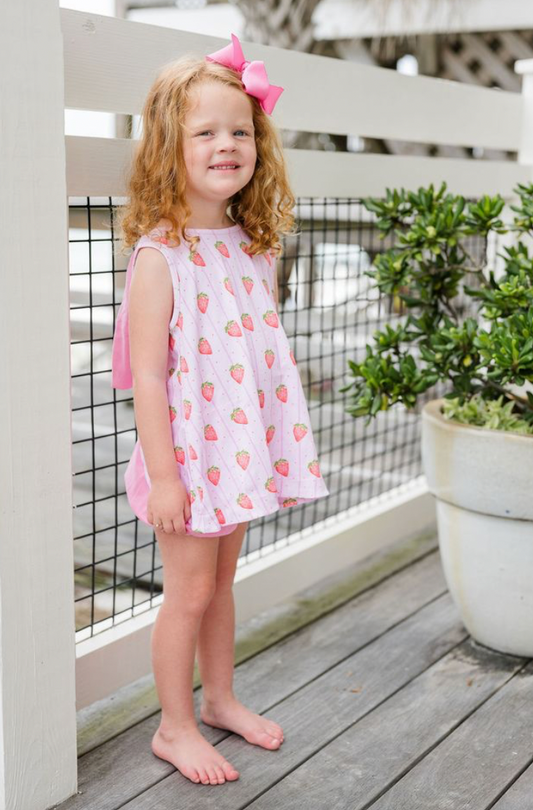 Lottie Bloomer Set, Strawberry Stripe, ONLINE