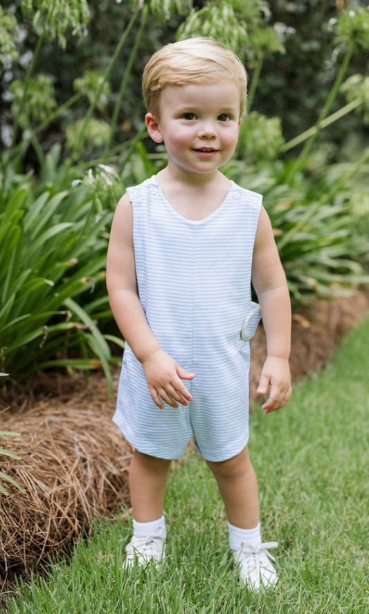 Reed Jon Jon  Blue and White Stripe, Blossoms and Blooms ONLINE