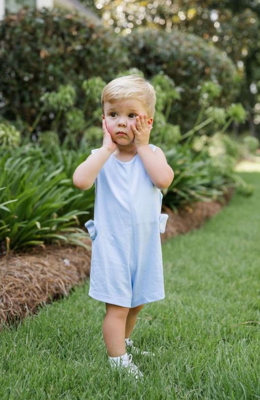 Reed Jon Jon (Light Blue) , Blue Scallop Floral ONLINE
