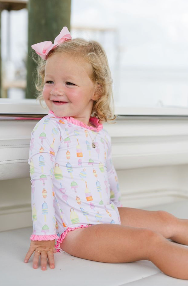 Leighton One Piece, Rash Guard Set, Reel Fun (product)