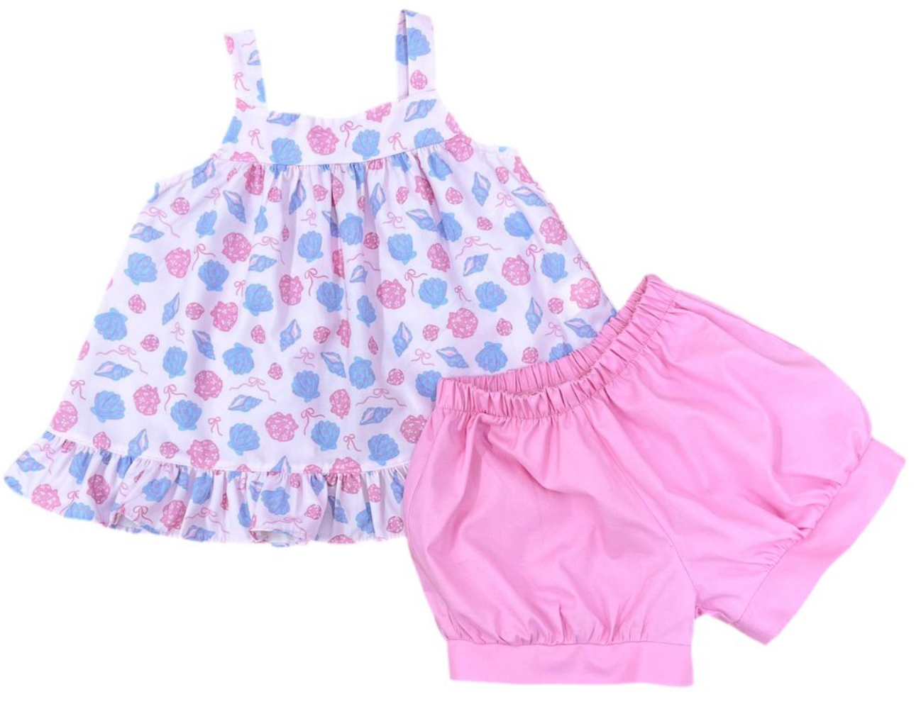 Maggie Banded Short Set Pastel Shells online