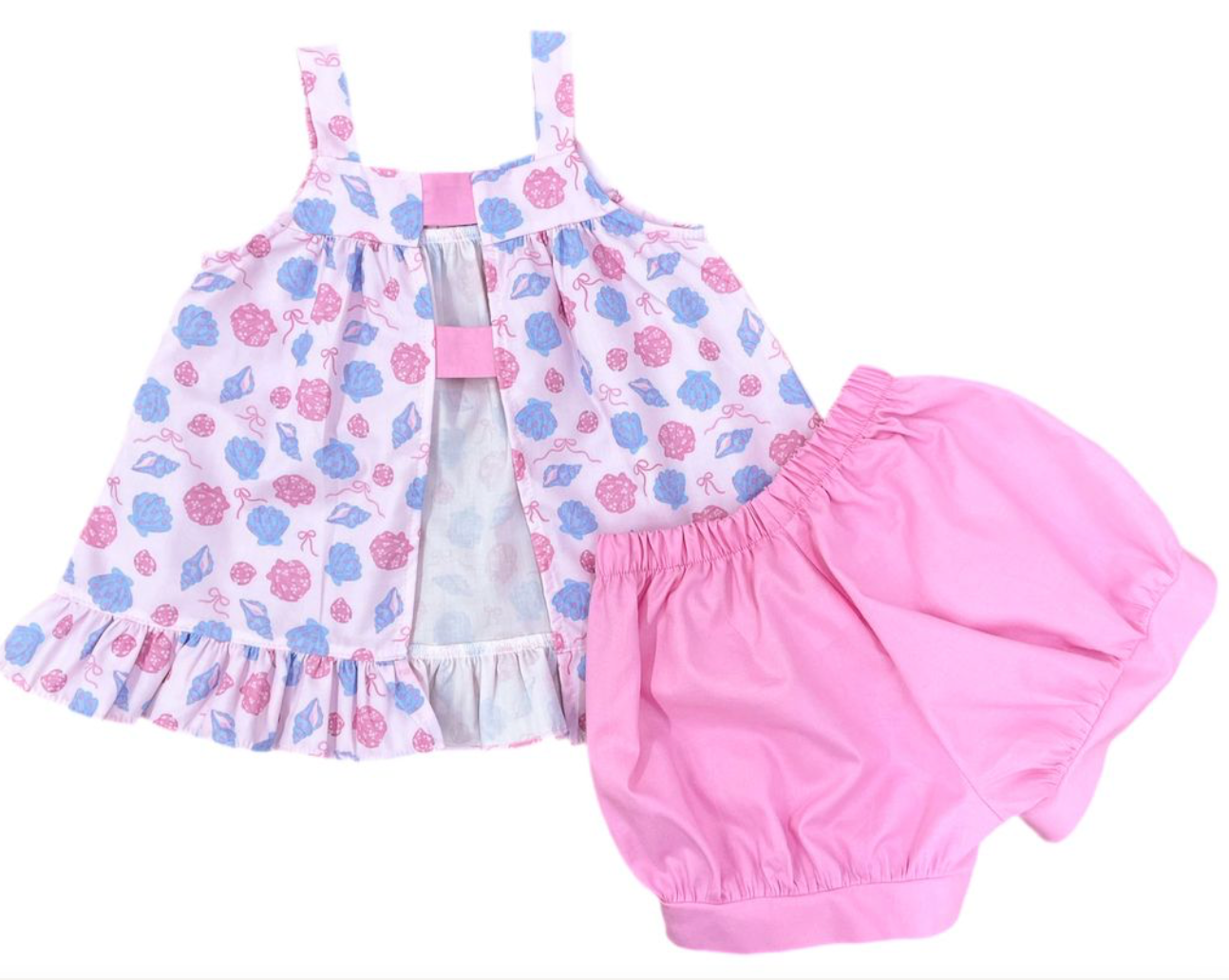 Maggie Banded Short Set Pastel Shells online